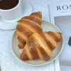 Simulation bread, croissant, PU bread, cake model, cake shop decoration sample, display item, slow rebound film and television props Specification image